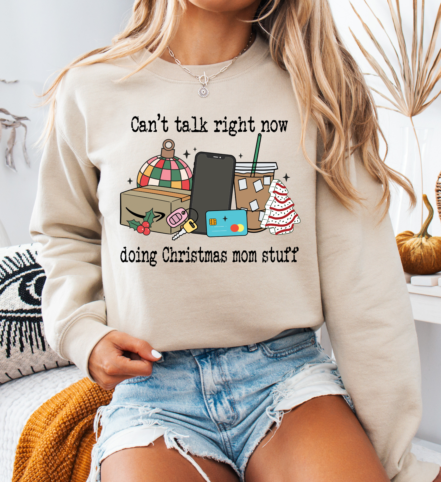 Christmas Mom Stuff- Sand